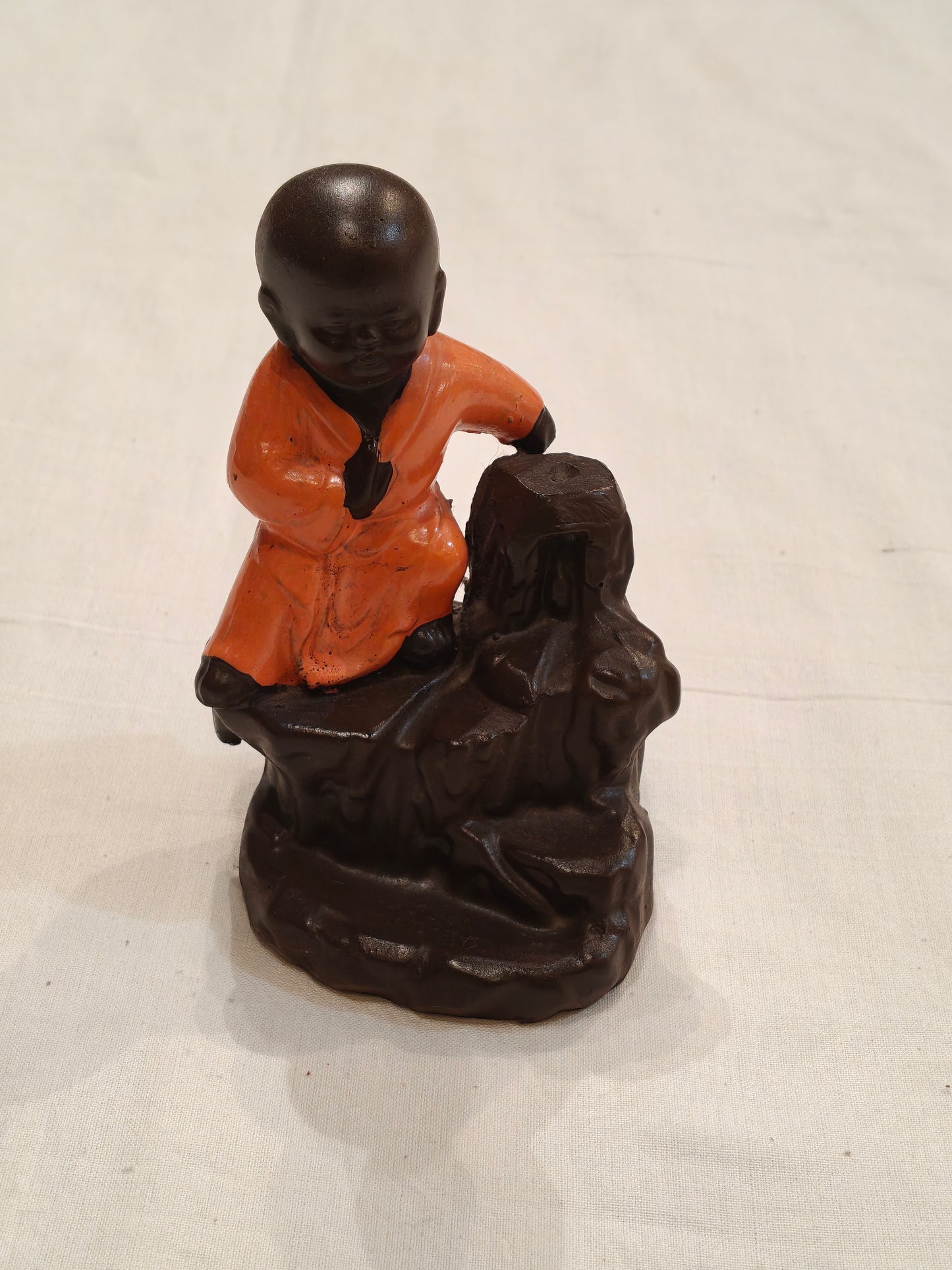 Monk figure Incense holder / backflow incense burner