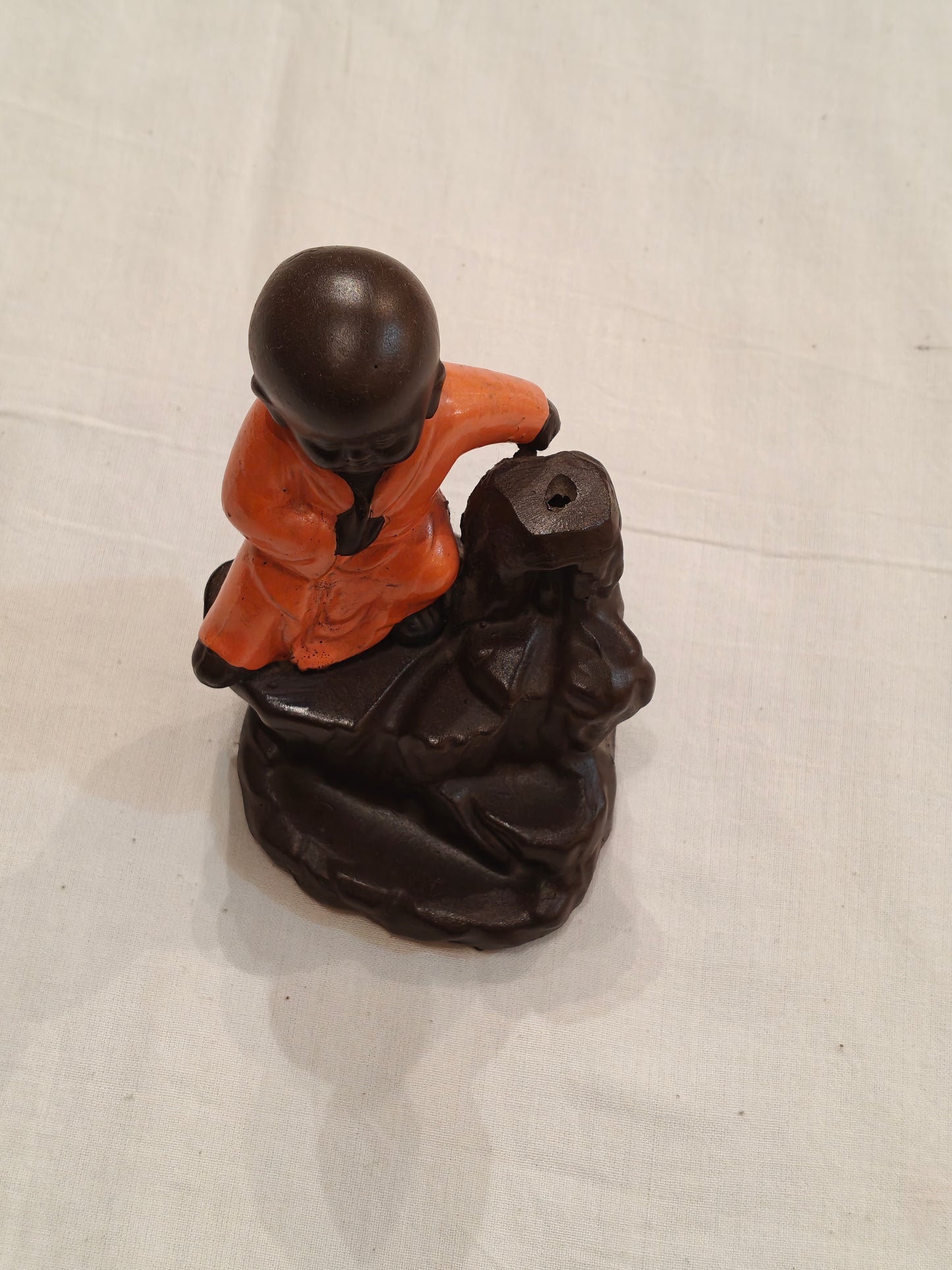 Monk figure Incense holder / backflow incense burner