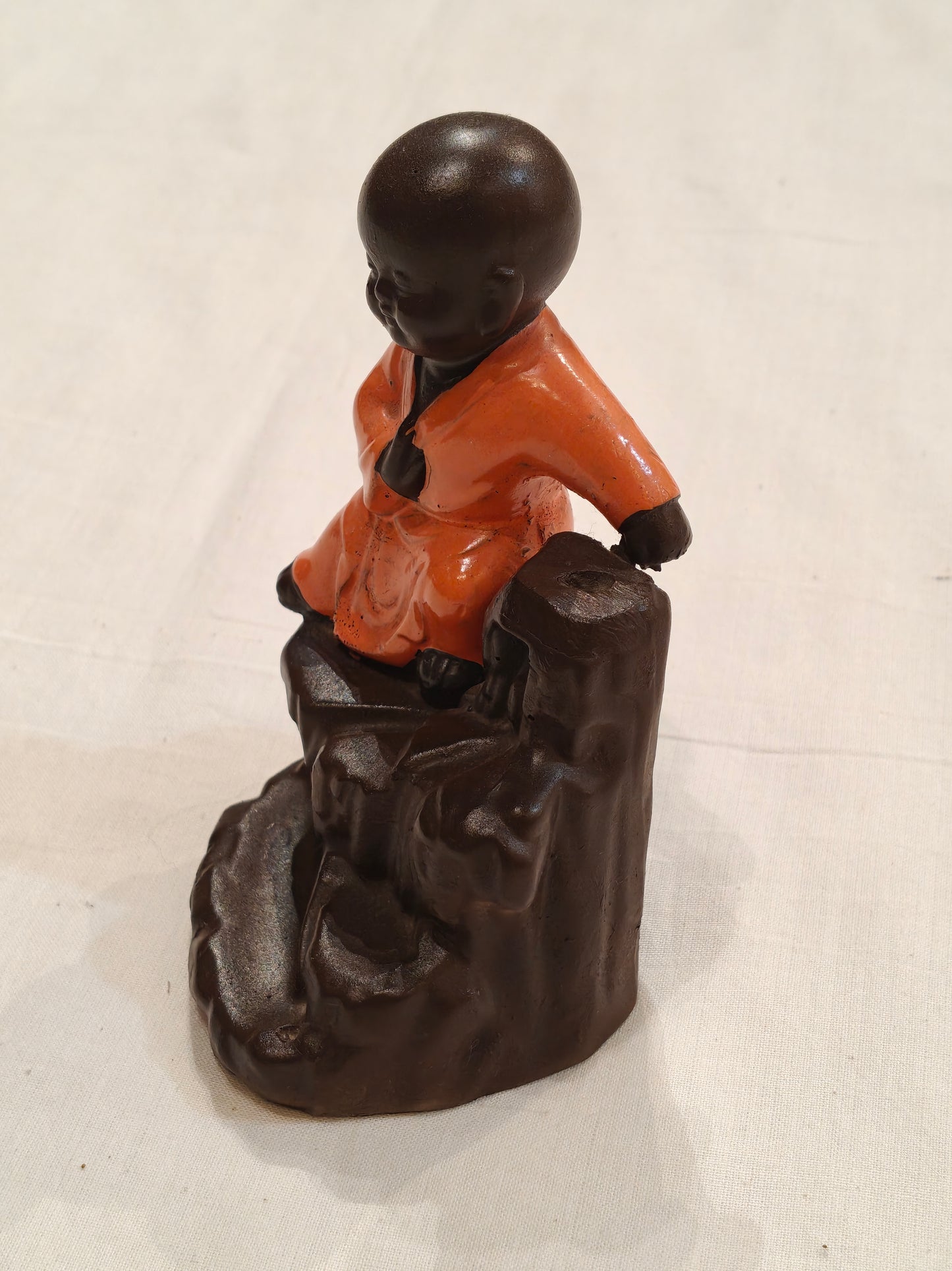 Monk figure Incense holder / backflow incense burner