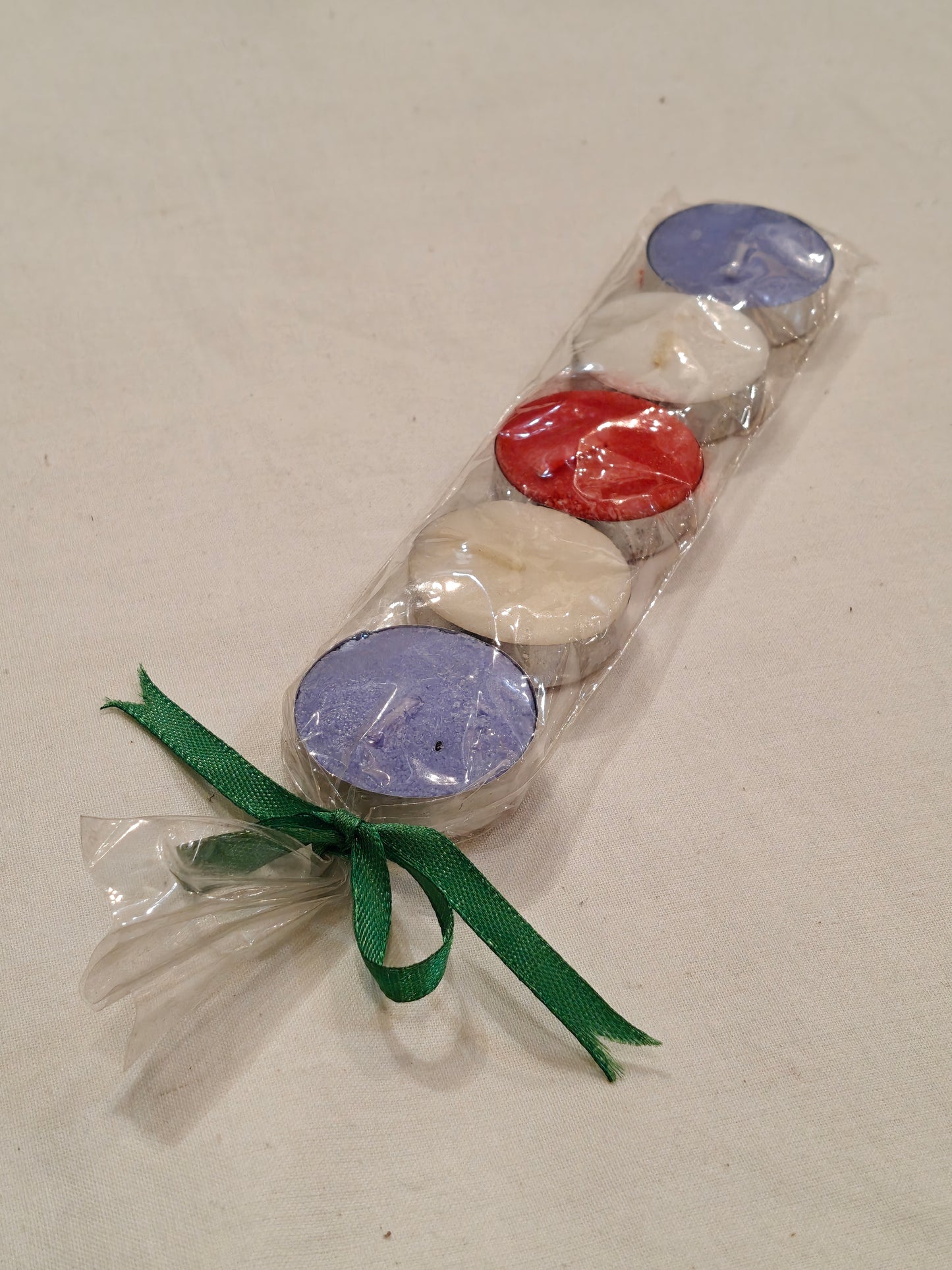 5 scented tea light candles gift pack