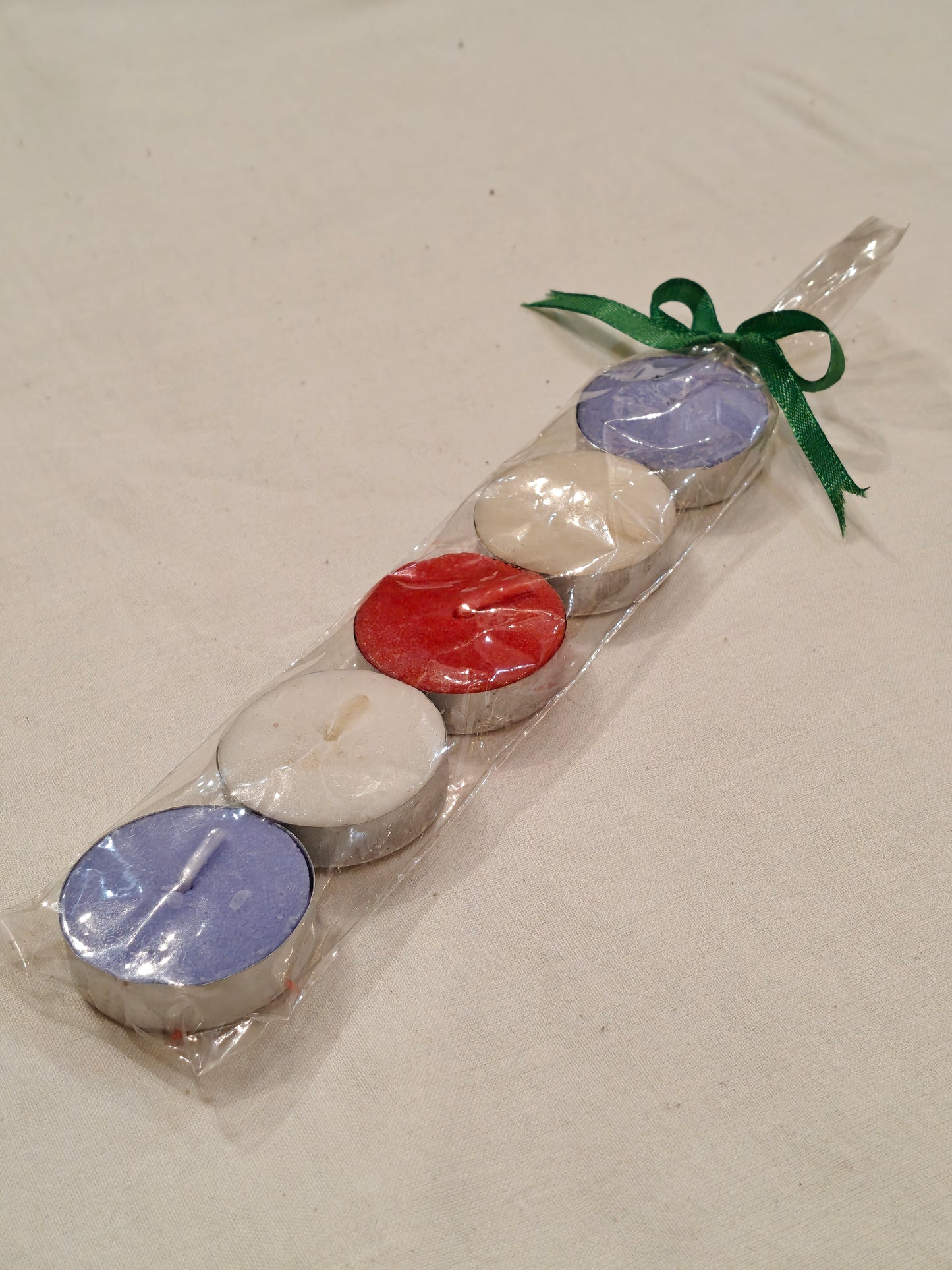 5 scented tea light candles gift pack