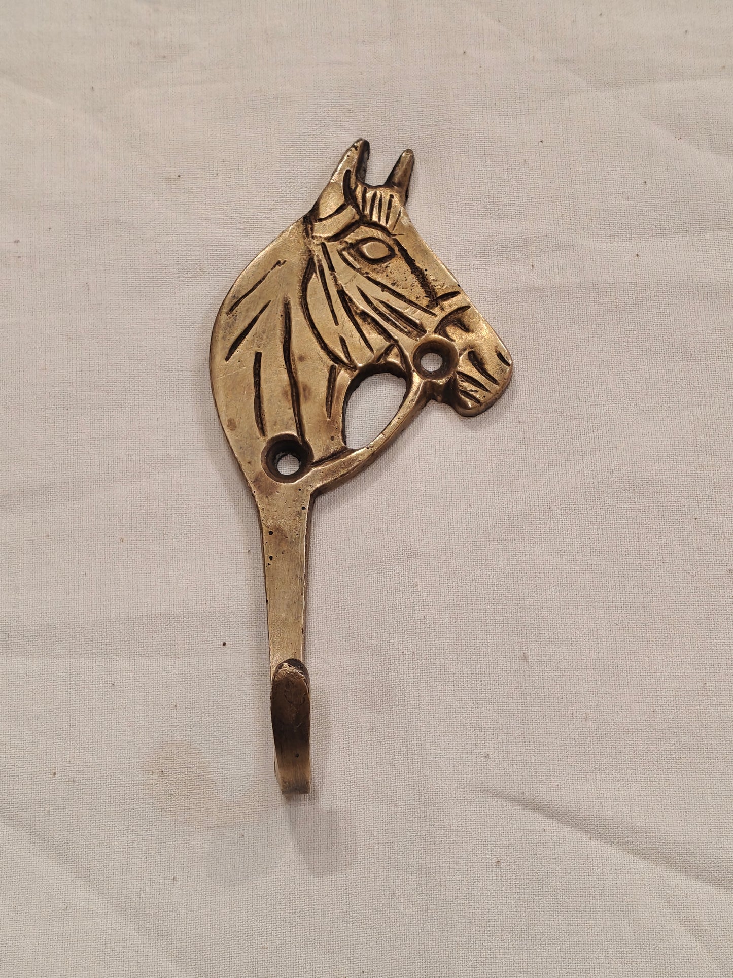 Horse key hanger made of brass