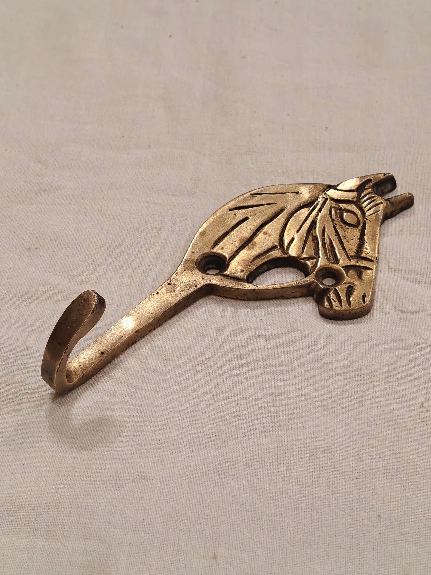 Horse key hanger made of brass