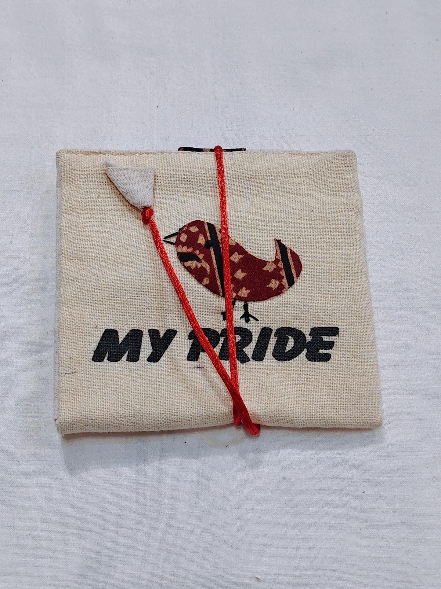 Sanitary Napkin pouches in Appliq - multiple designs available