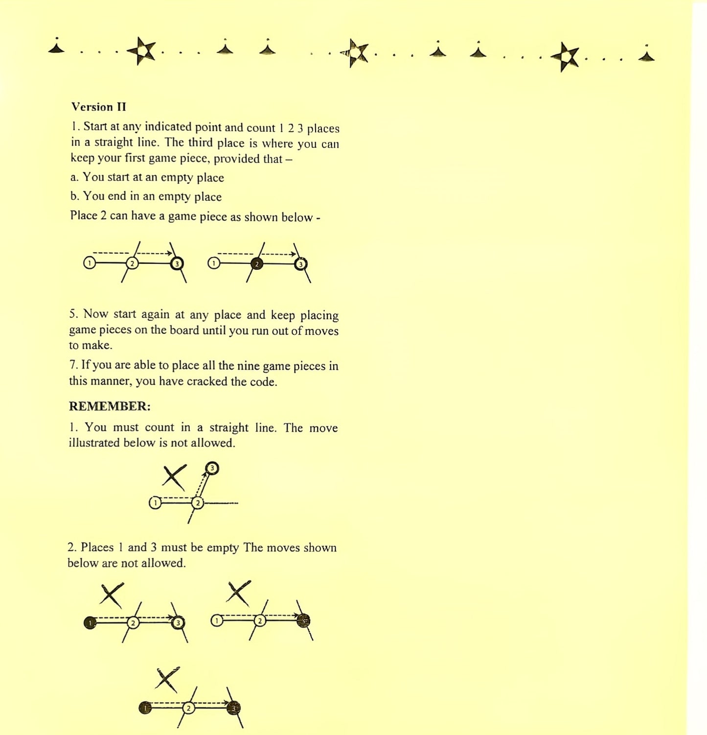Panch kone / Nakshatra Vilayattu / Nav Goti Game - printed on Handloom fabric base