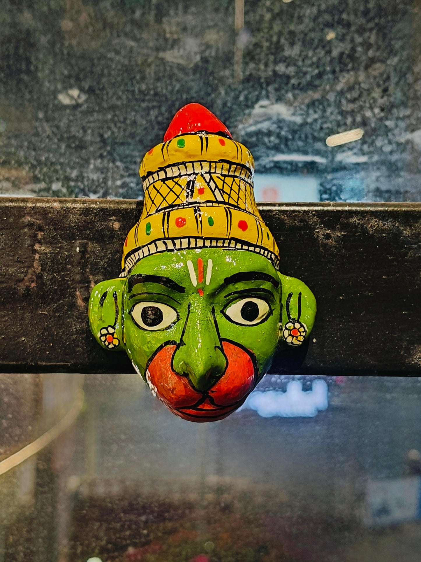 Handcrafted Cheriyal fridge magnet- 3 Inches size