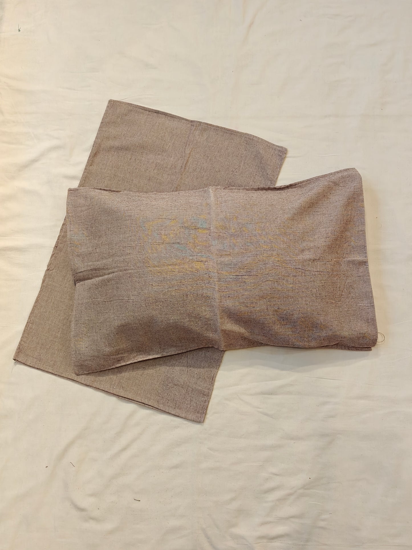 Plain cotton pillow cases