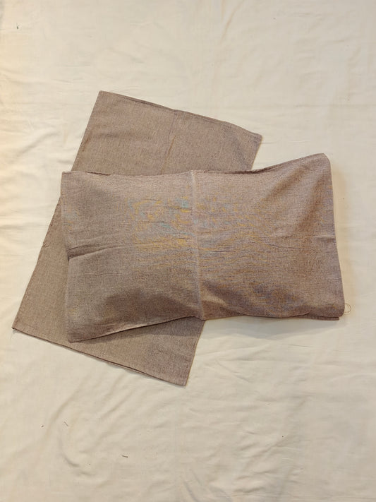 Plain cotton pillow cases