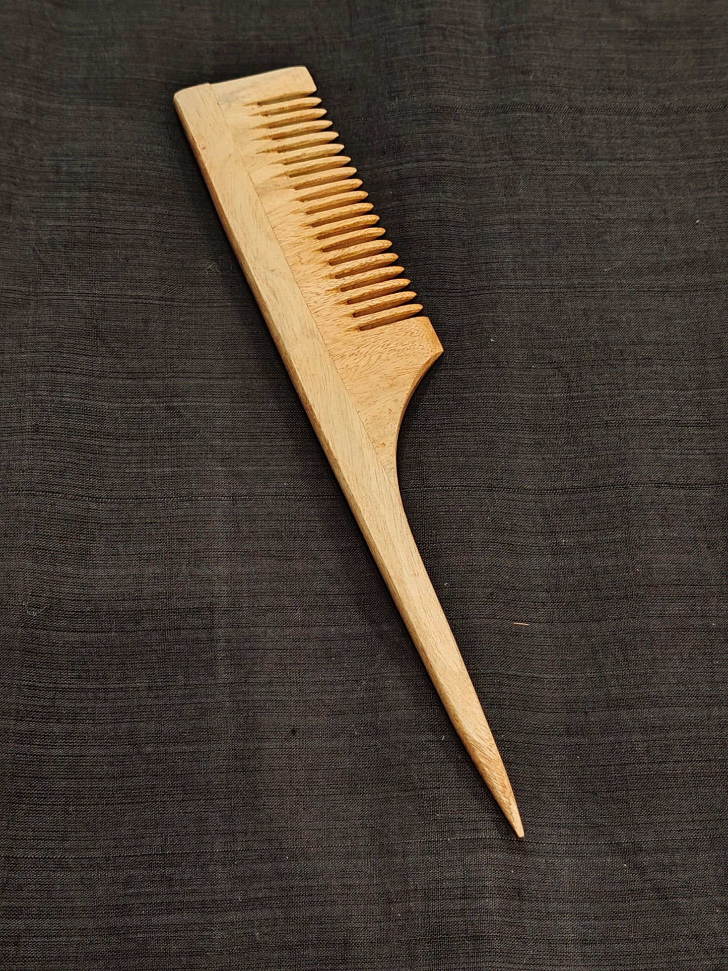 Handcrafted Neem Wood combs in different styles - click to see