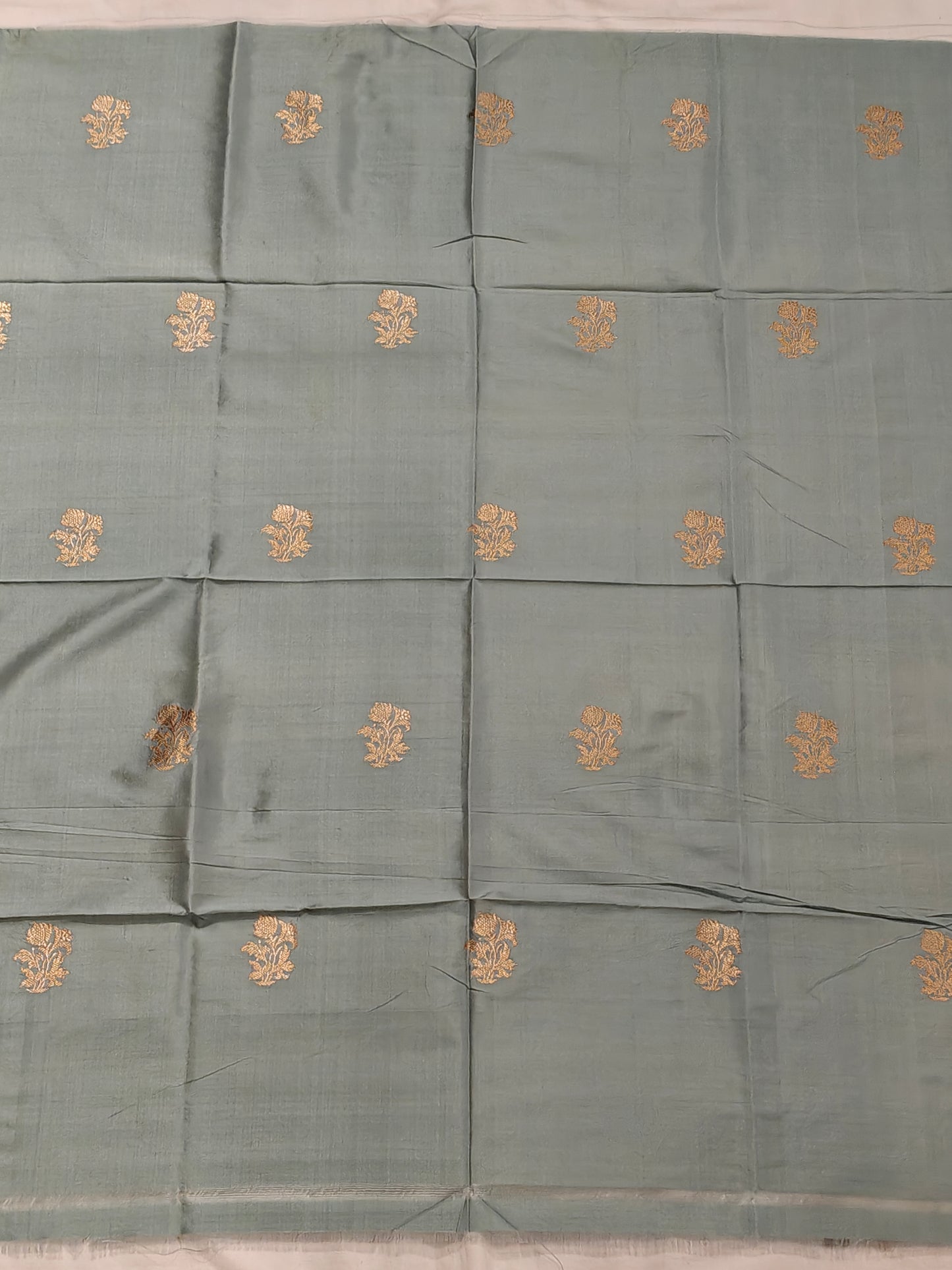 Pure katan silk handloom unstitched blouse piece