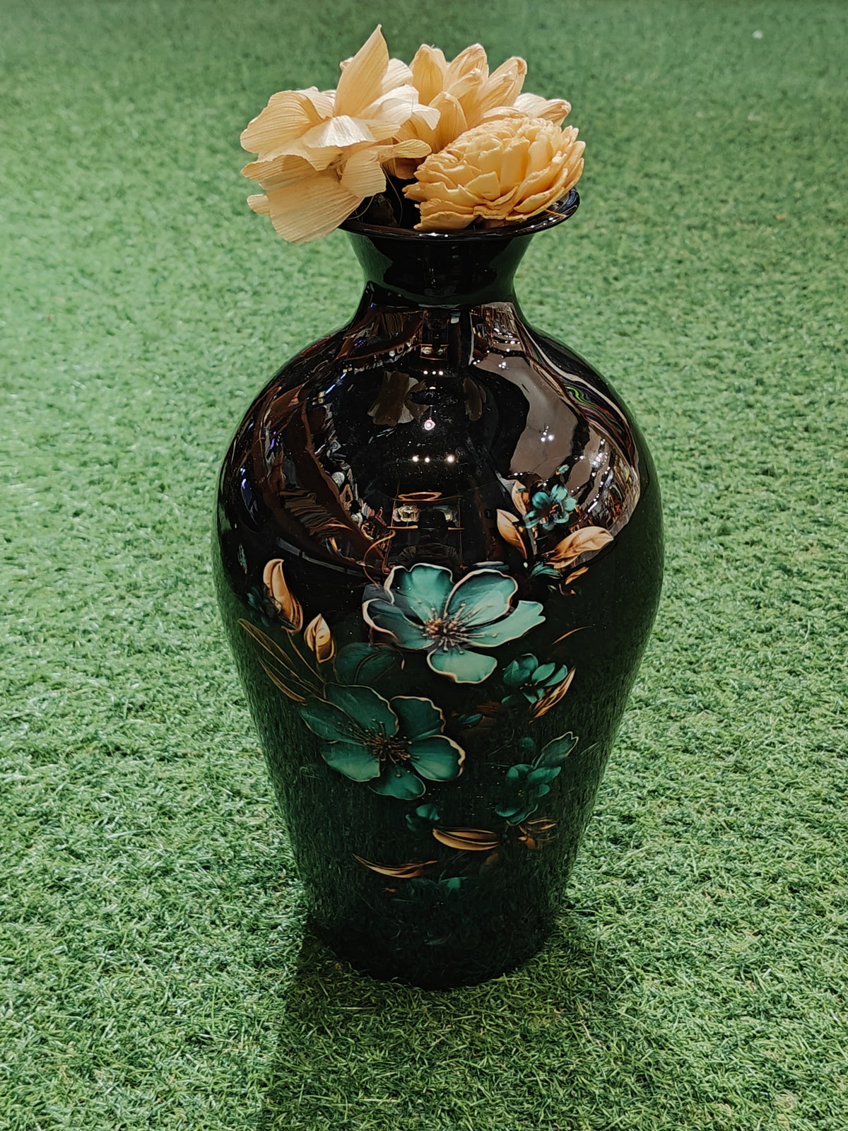 12 Inches  metal flower vase - home decor
