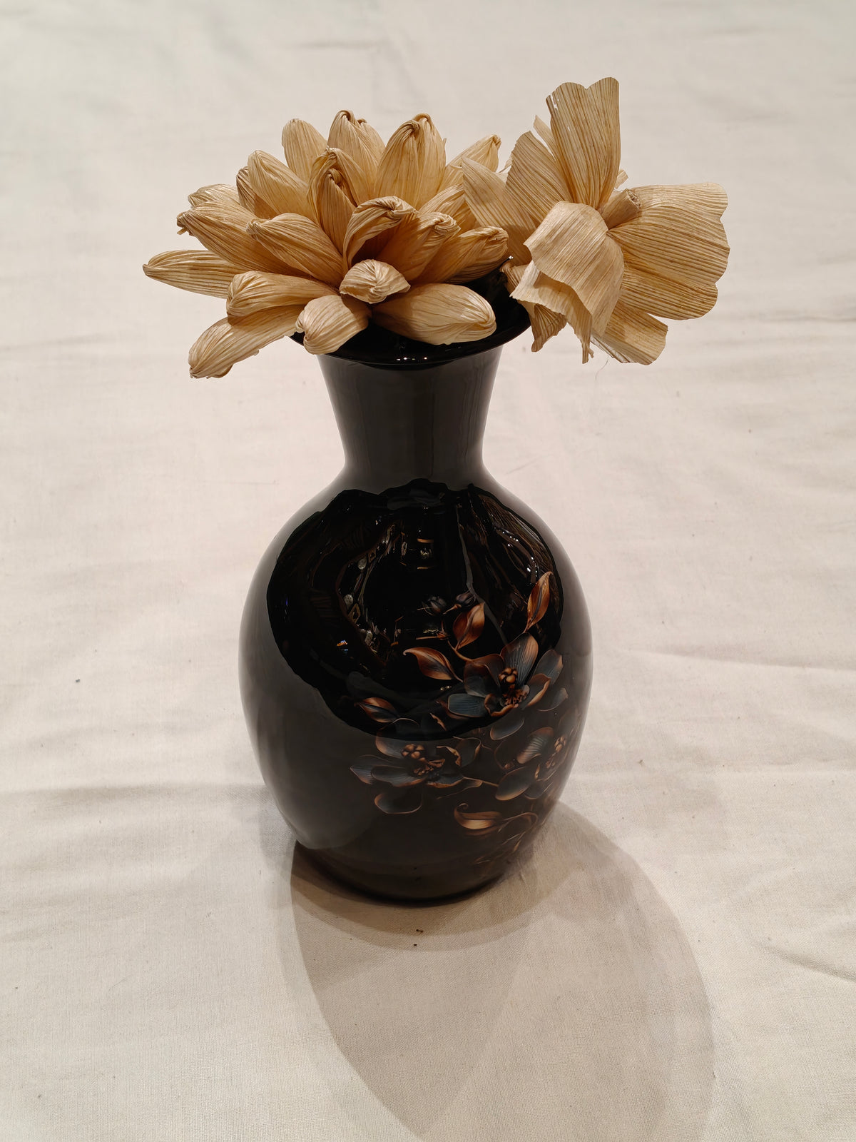 7 Inches metal flower vase - home decor