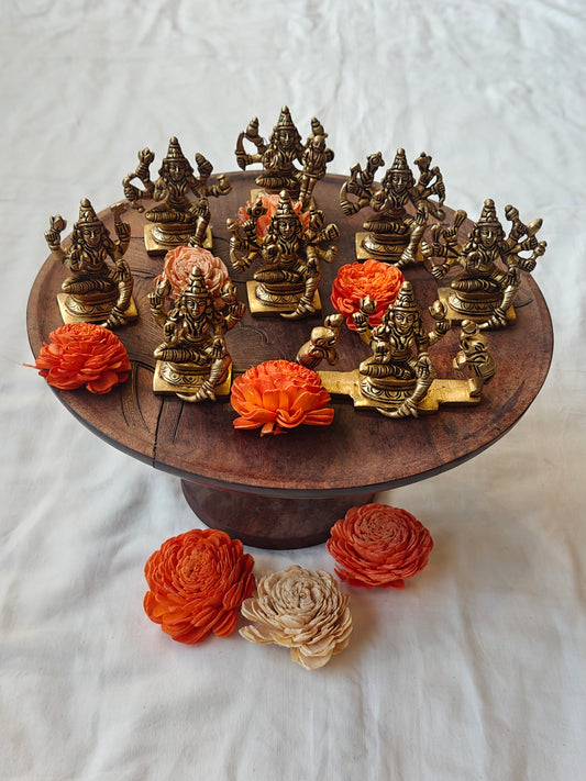Brass Ashta Lakshmi- set of 8 pieces
