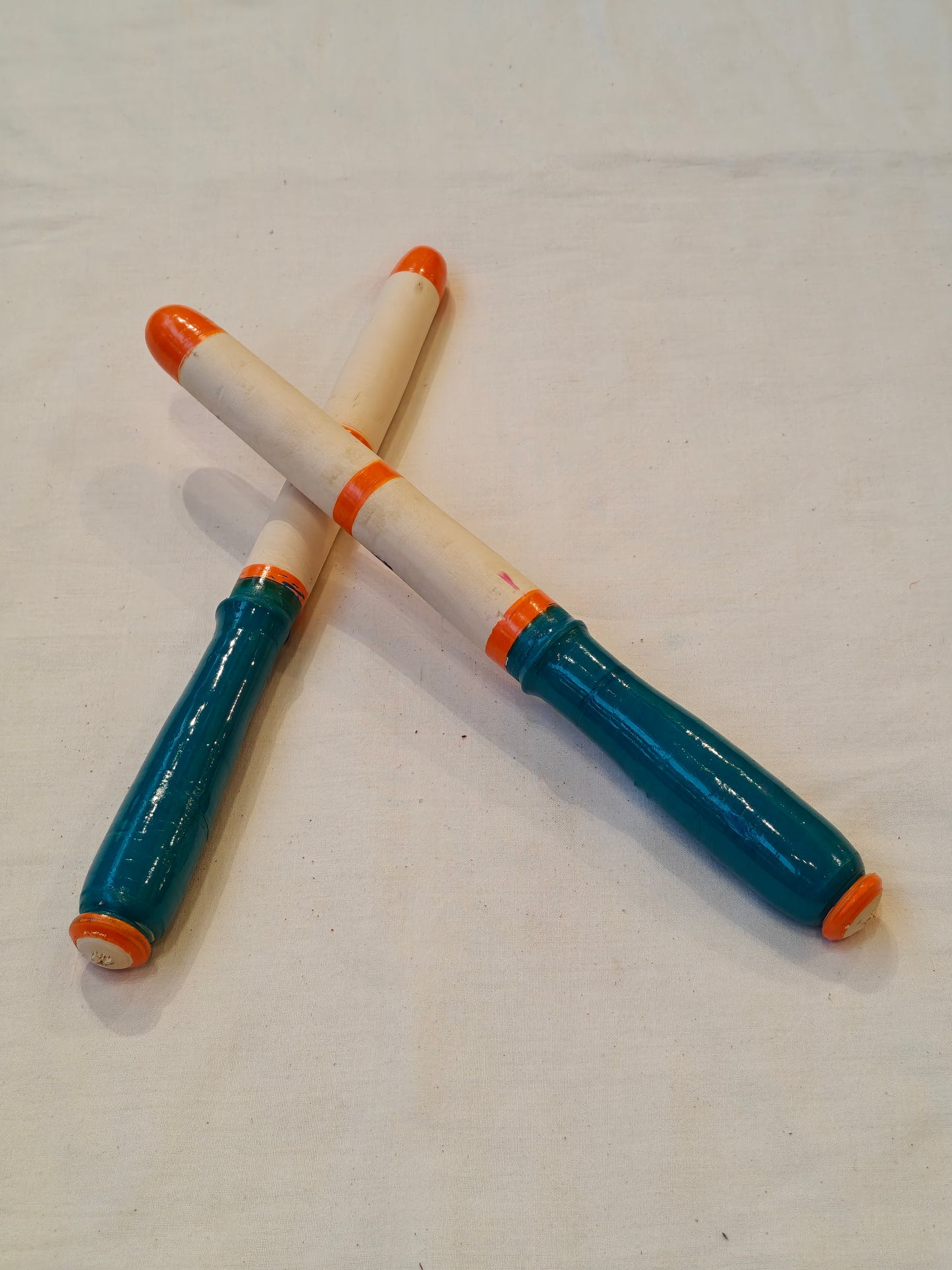 Handcrafted wooden kolatam / dandiya sticks
