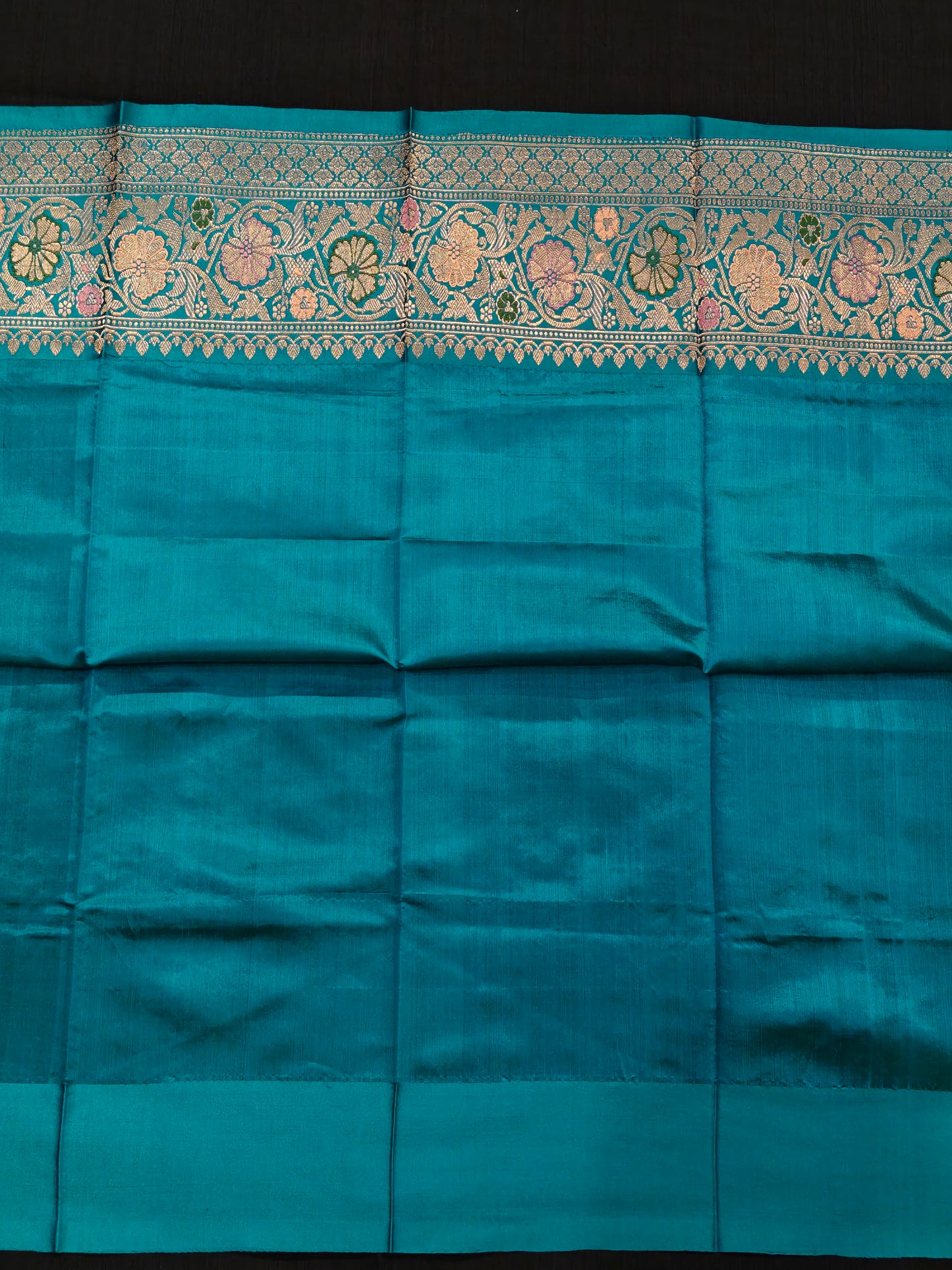 Pure katan silk handloom unstitched blouse piece