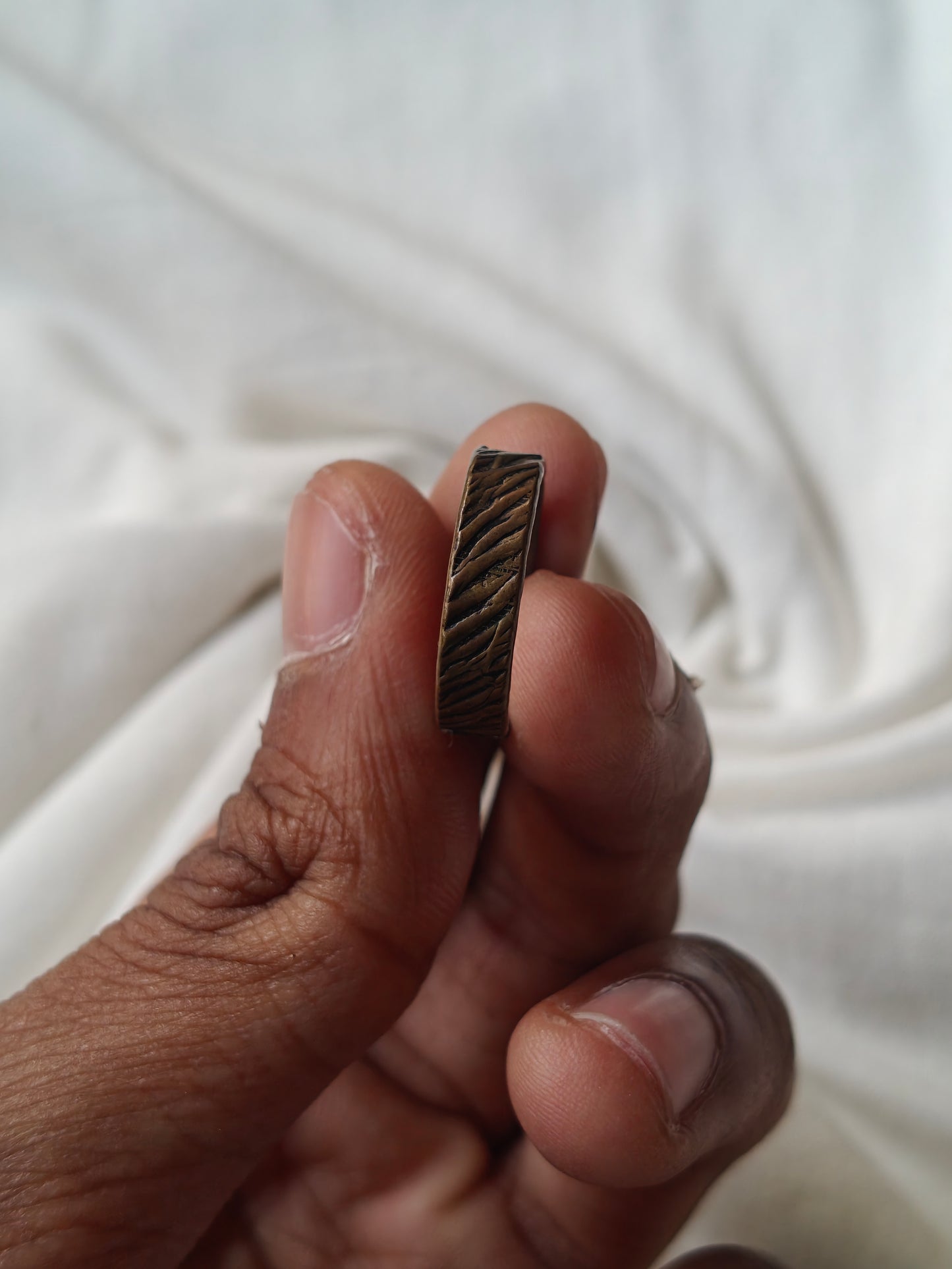 Copper handcrafted band style finger ring