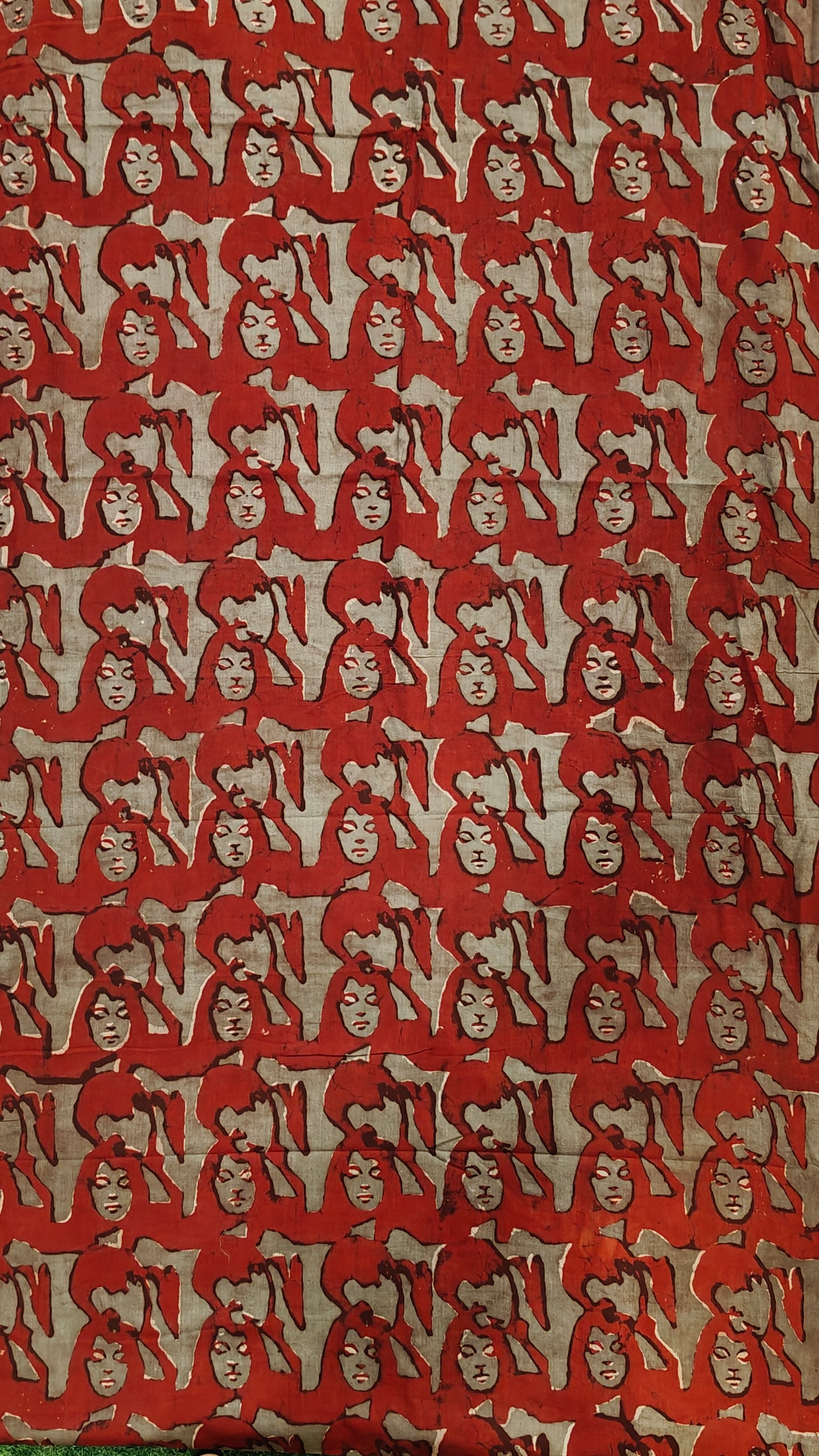 Guru Dutt’s Pyaasa film iconic prints natural dyed, hand block printed, handloom cotton fabric