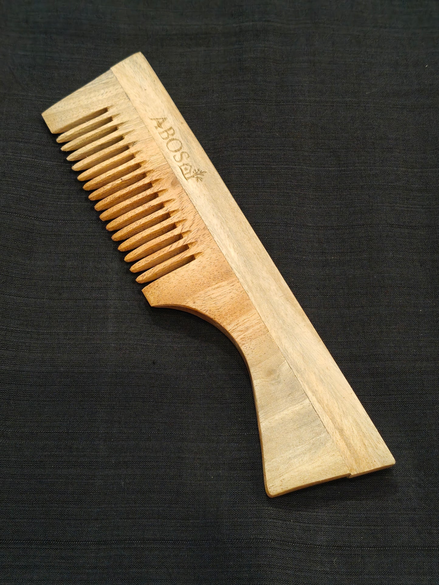Handcrafted Neem Wood combs in different styles - click to see