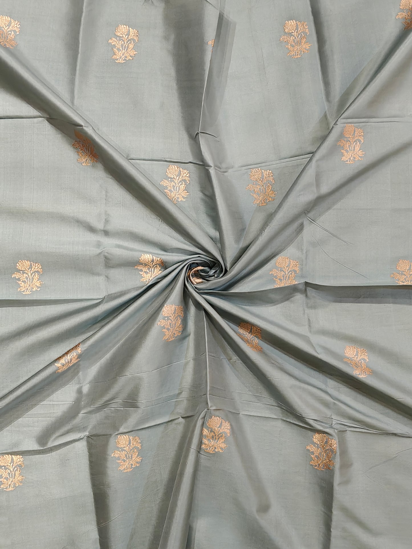 Pure katan silk handloom unstitched blouse piece