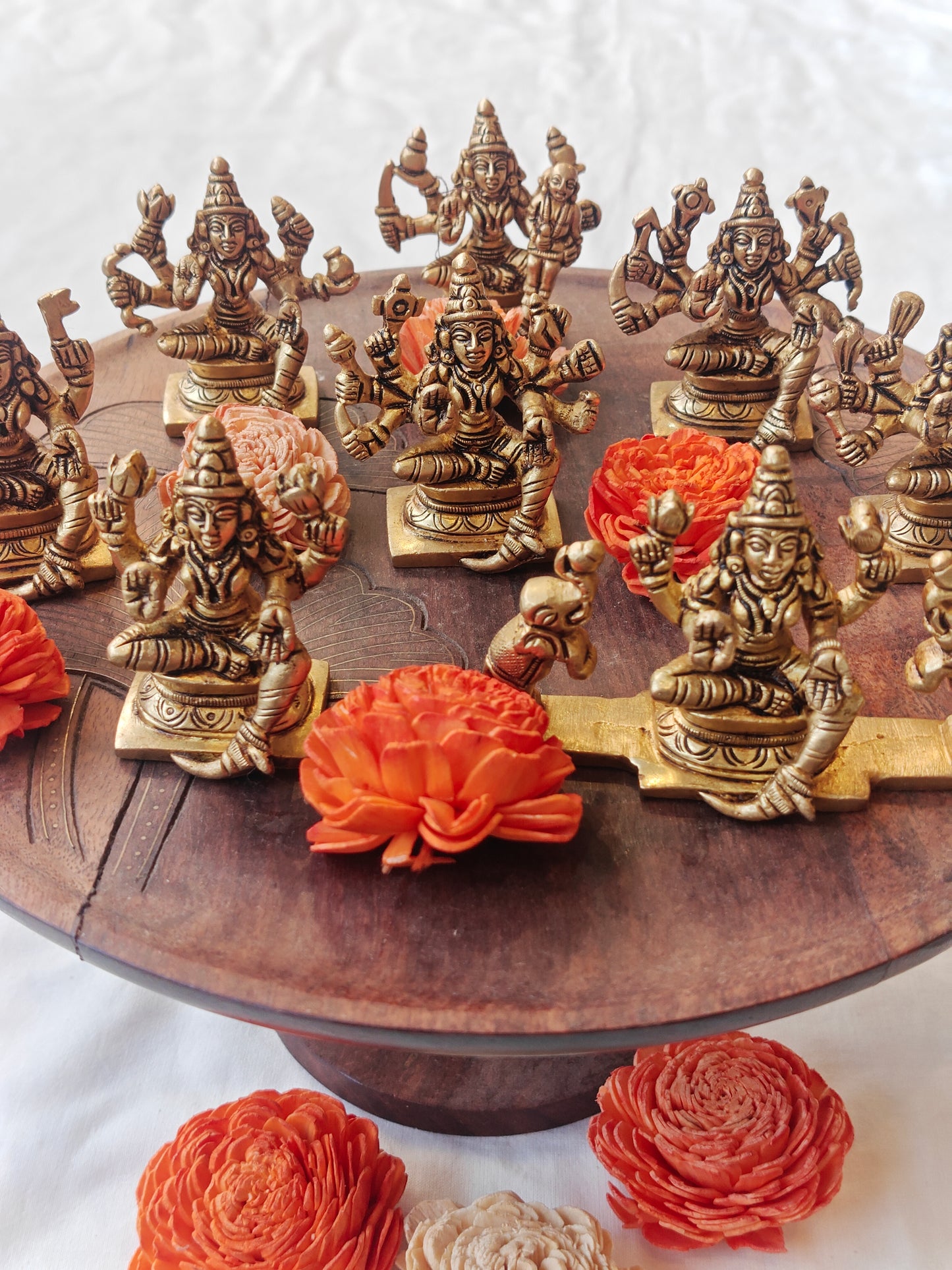 Brass Ashta Lakshmi- set of 8 pieces