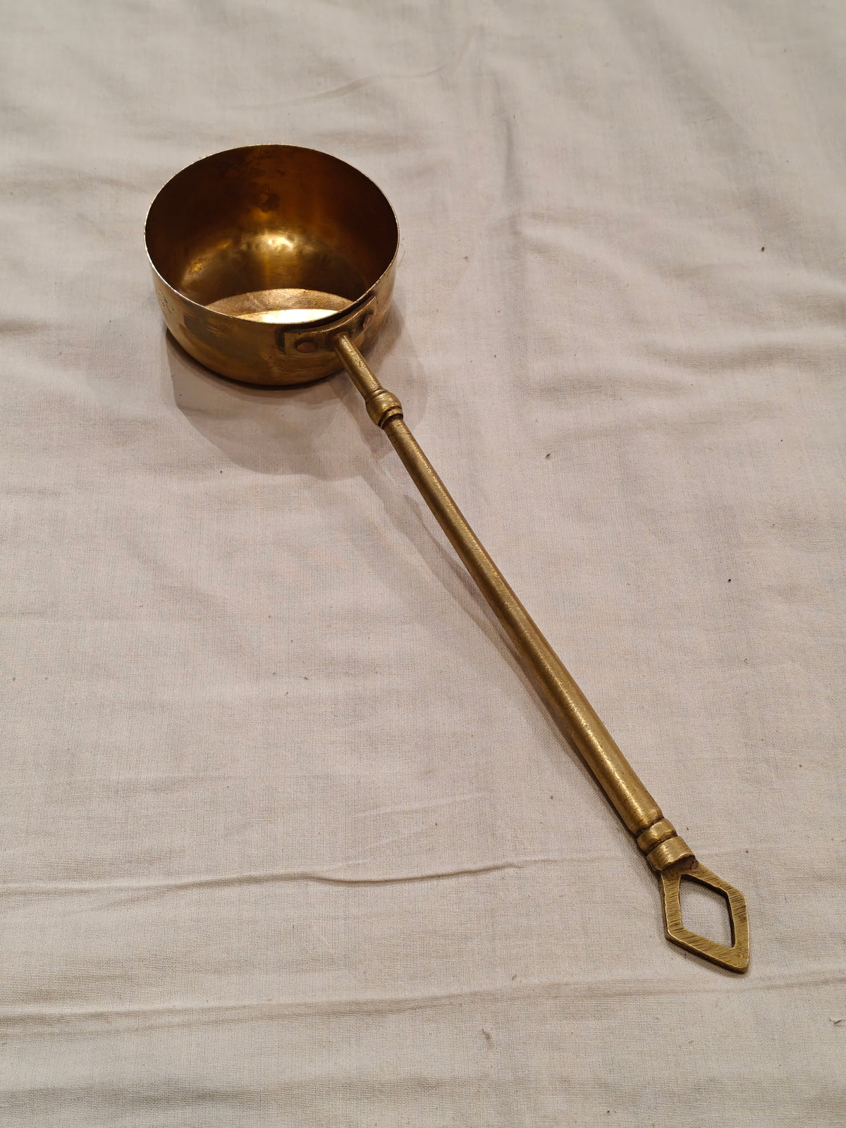 Traditional brass ladle / scoop / golchi