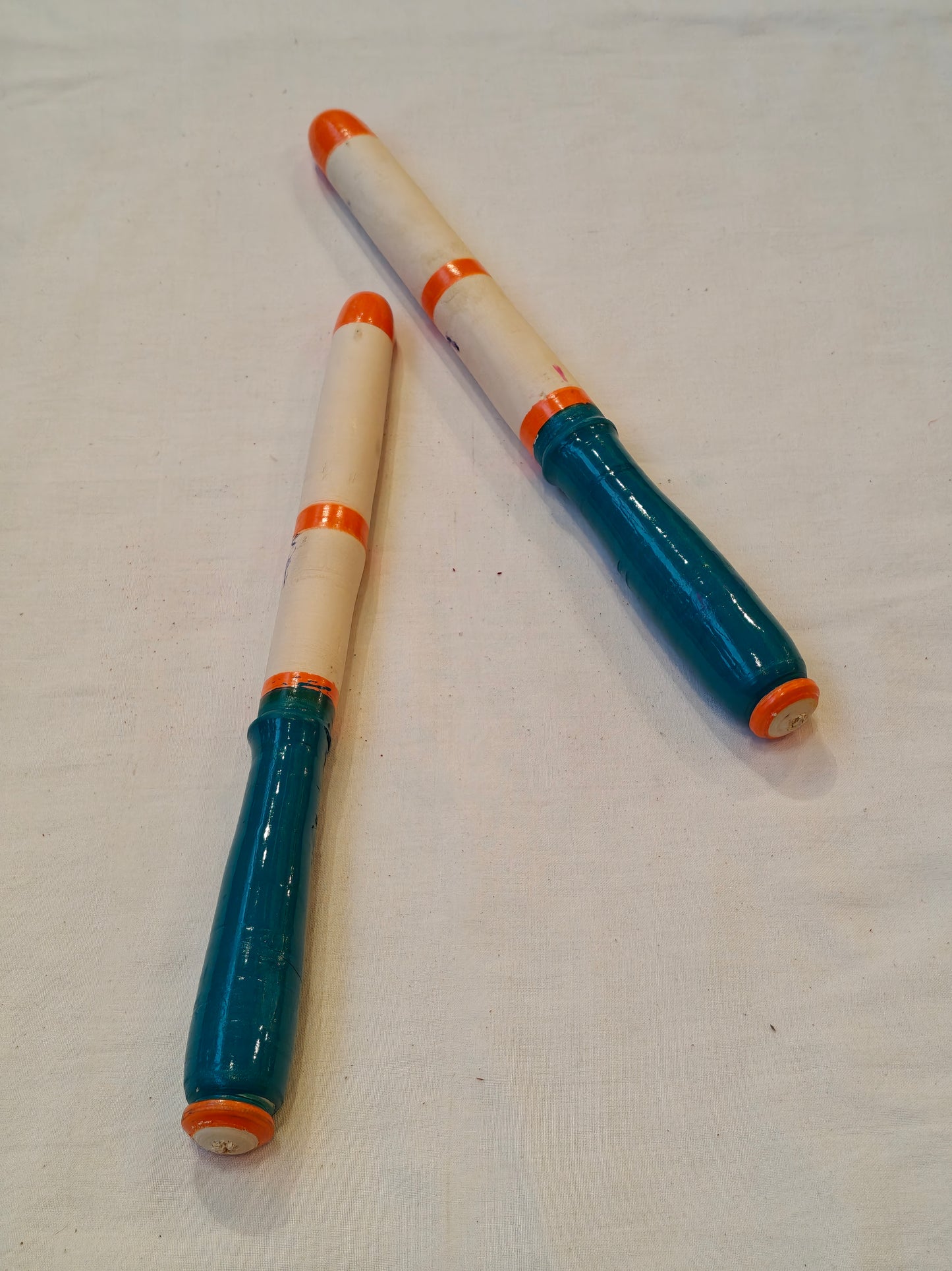 Handcrafted wooden kolatam / dandiya sticks