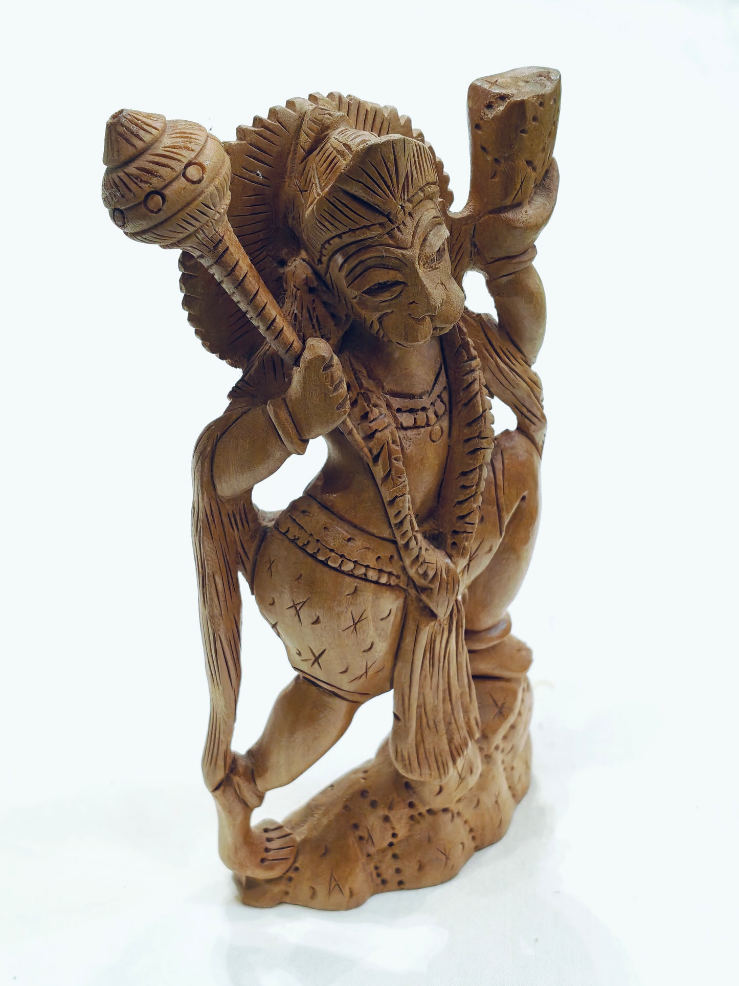 Hanuman ji statue - Hancrafted in wood