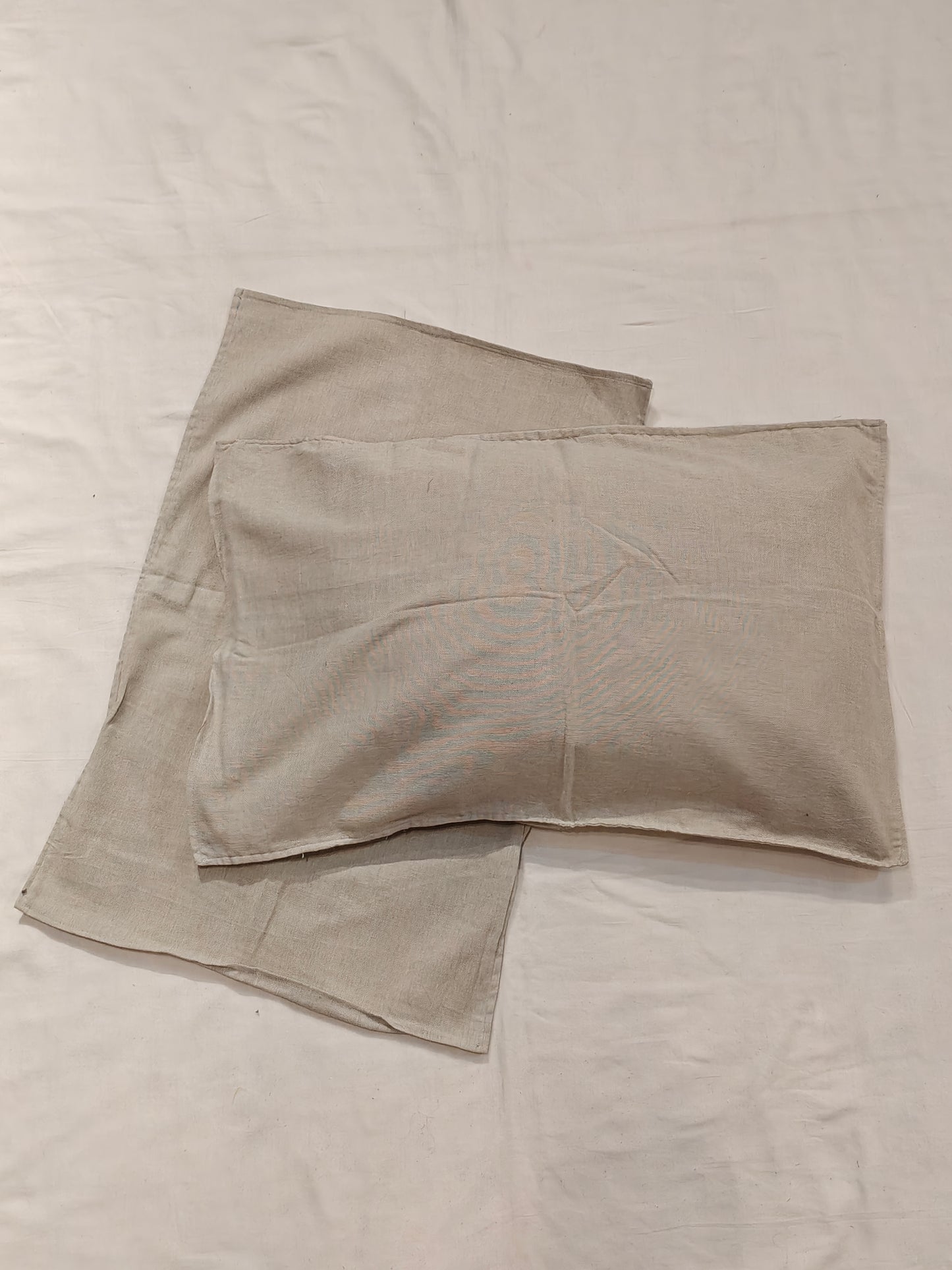 Plain cotton pillow cases