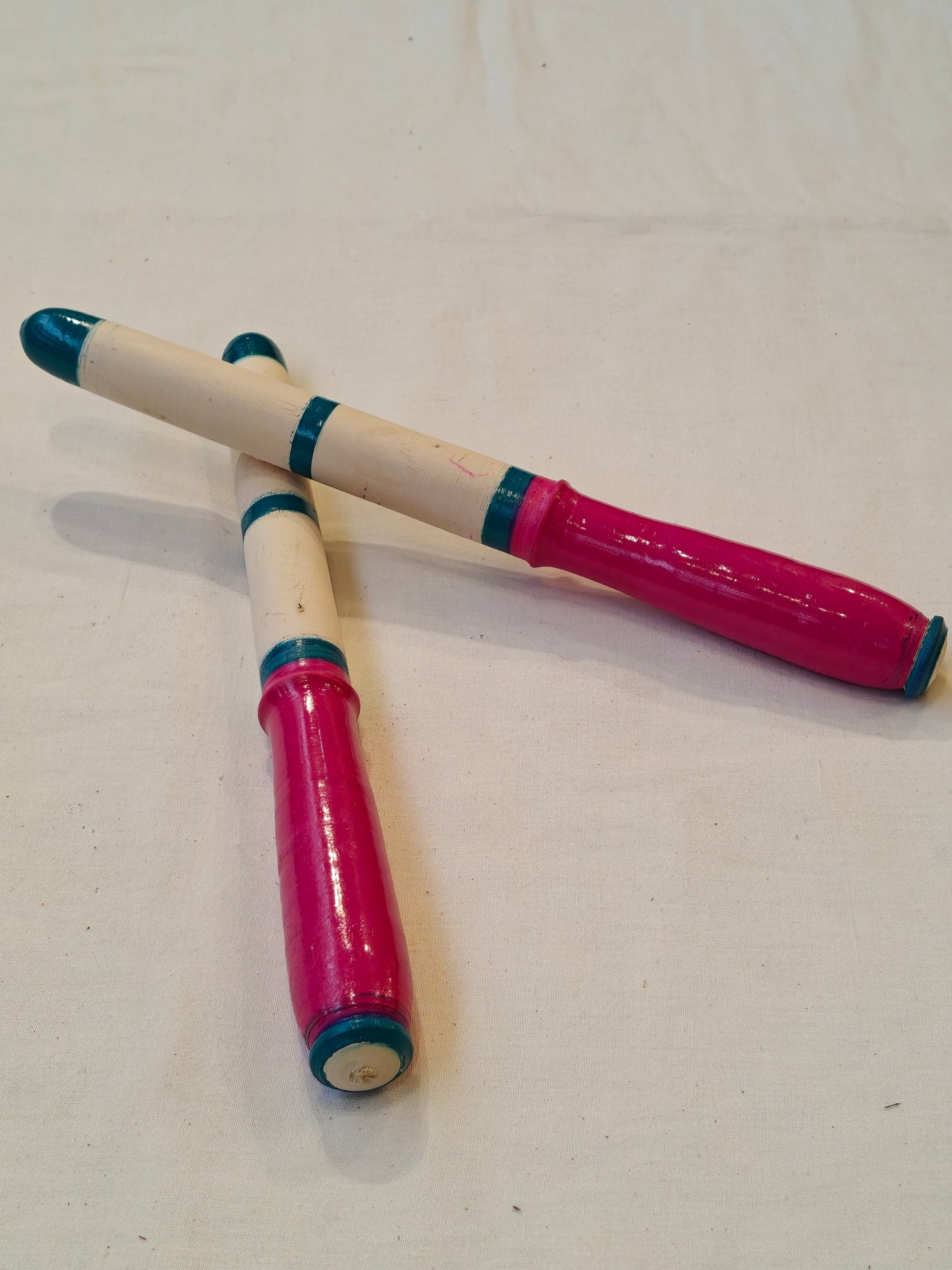 Handcrafted wooden kolatam / dandiya sticks