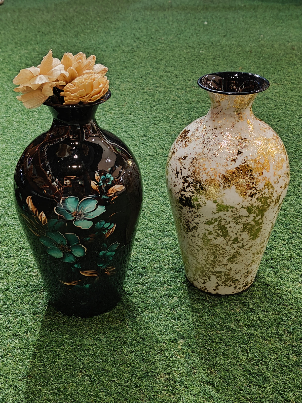 12 Inches  metal flower vase - home decor