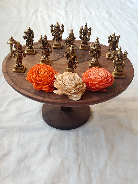 Brass Dasavatar - set of 10 pieces
