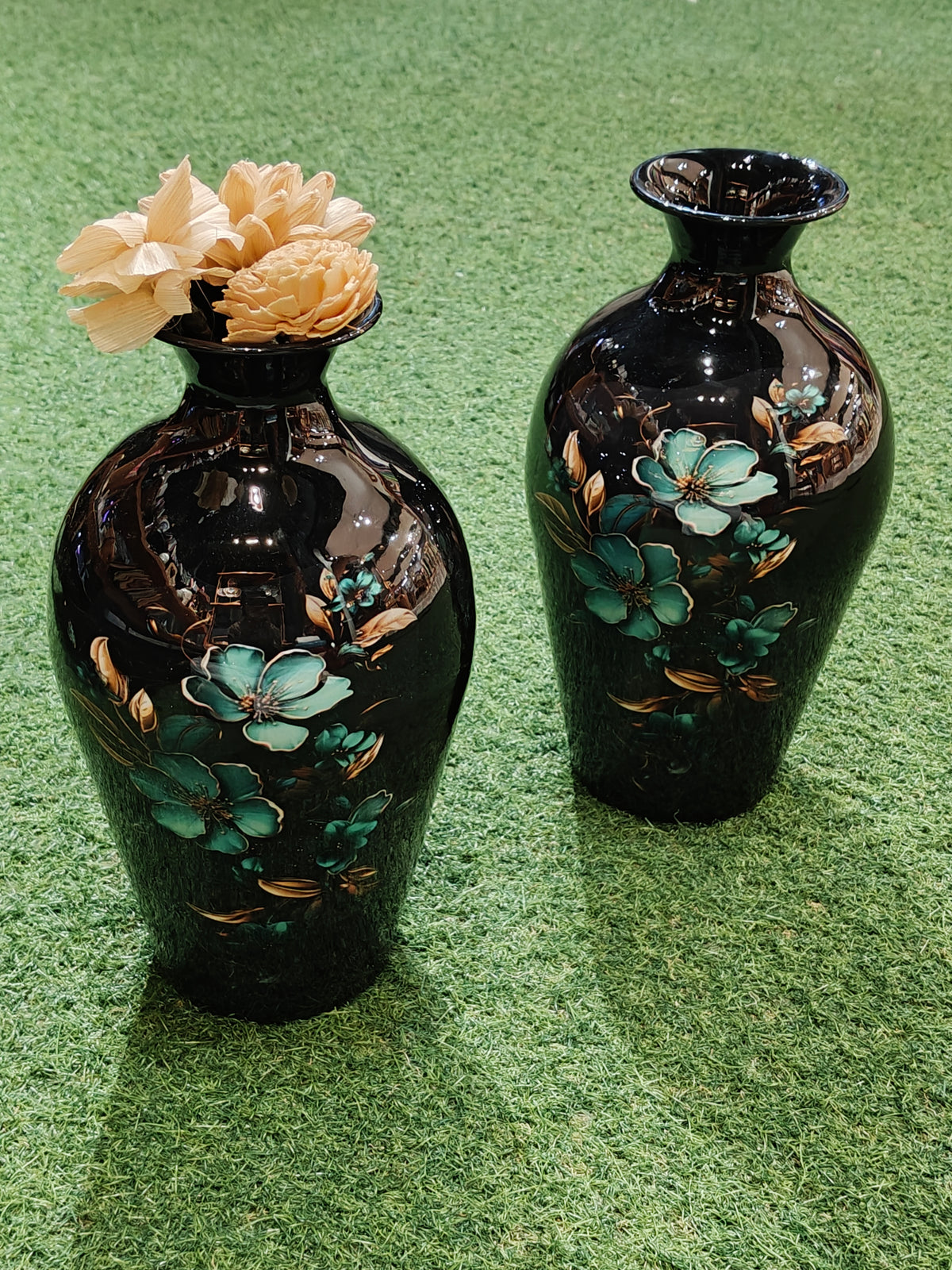 12 Inches  metal flower vase - home decor