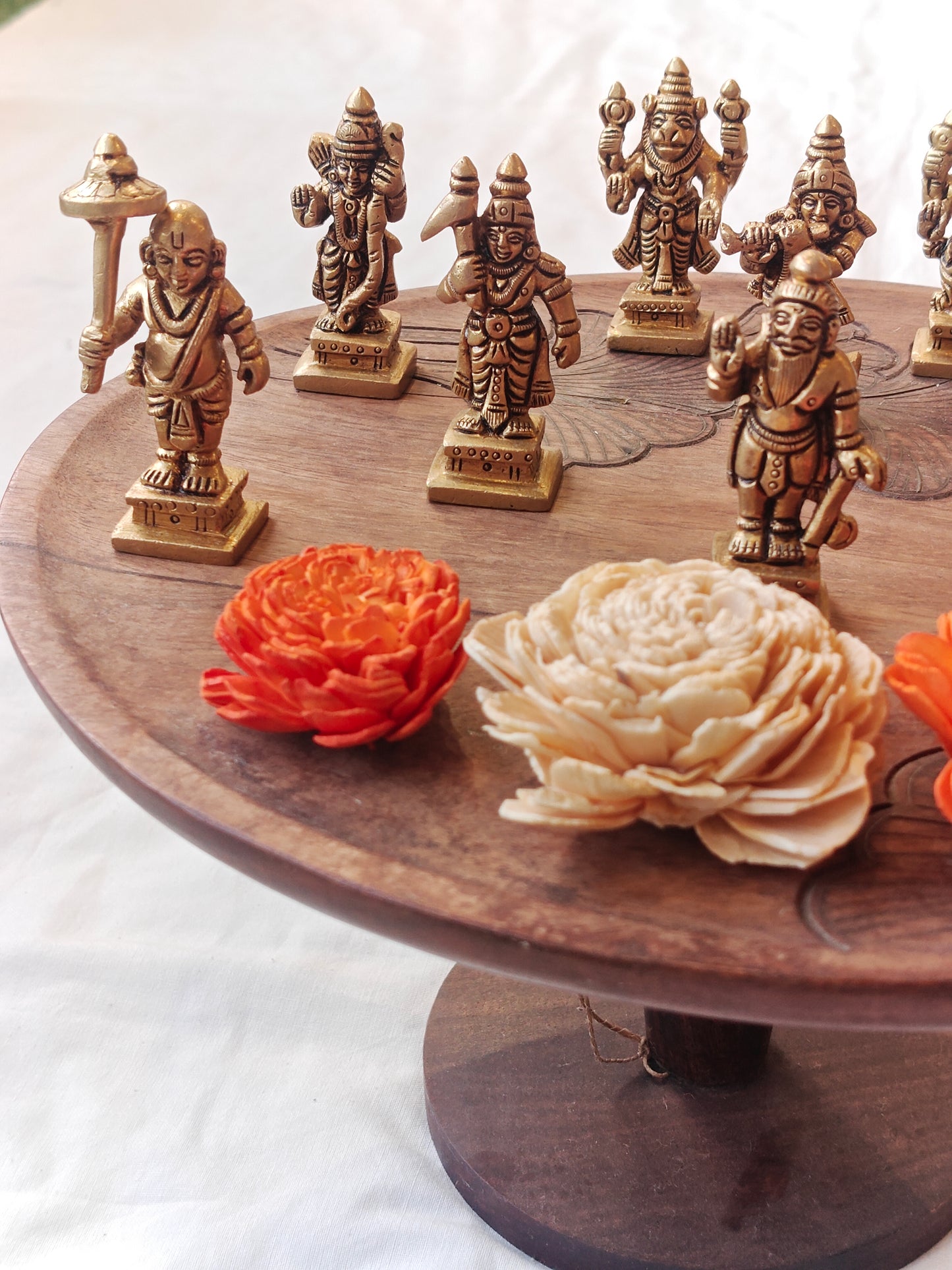 Brass Dasavatar - set of 10 pieces