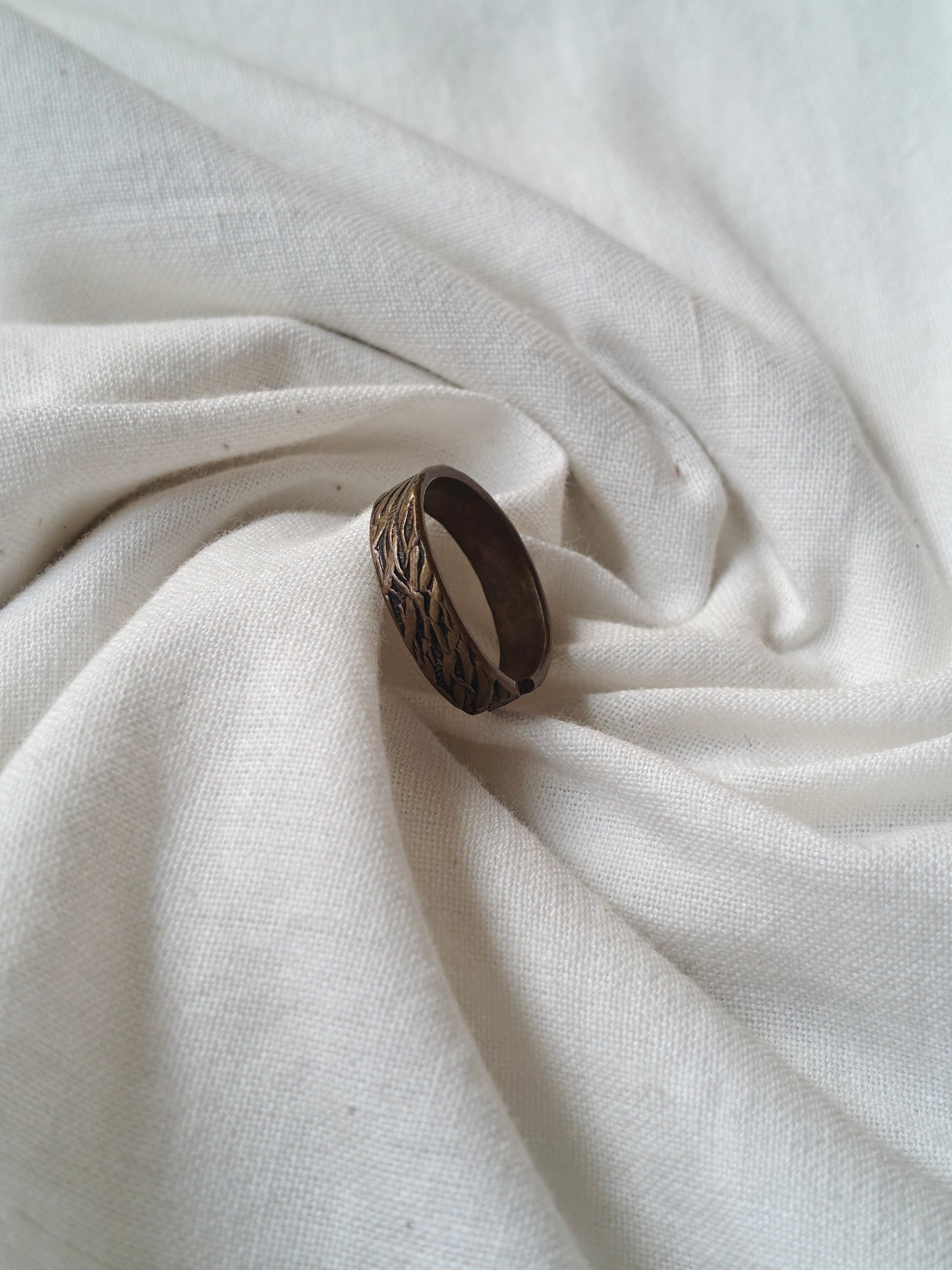 Copper handcrafted band style finger ring