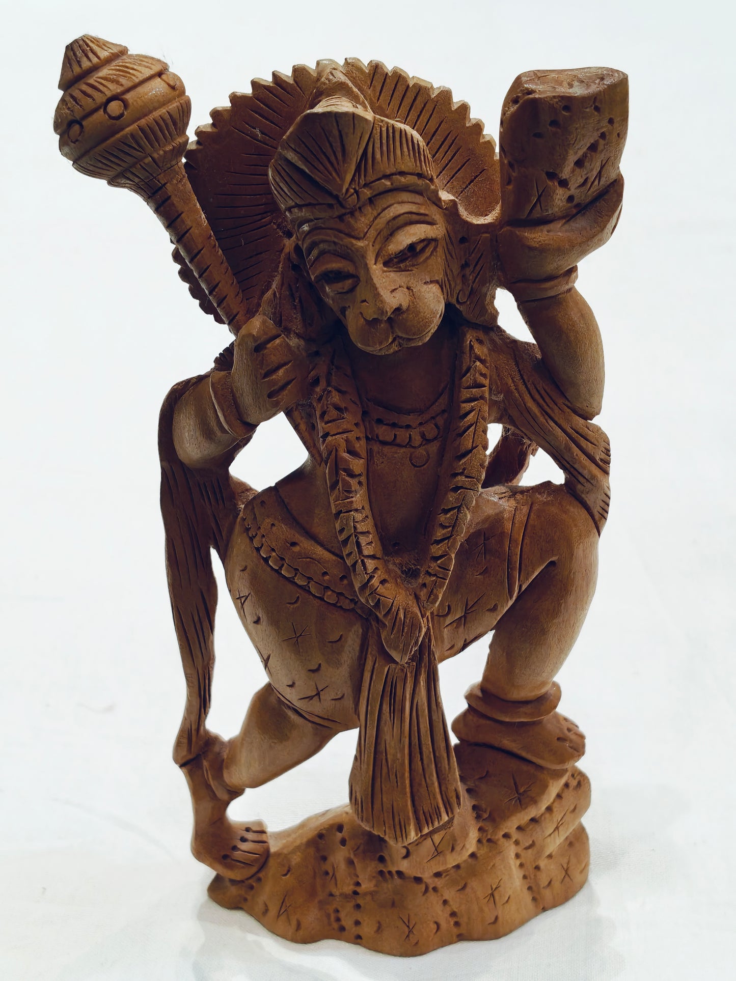 Hanuman ji statue - Hancrafted in wood