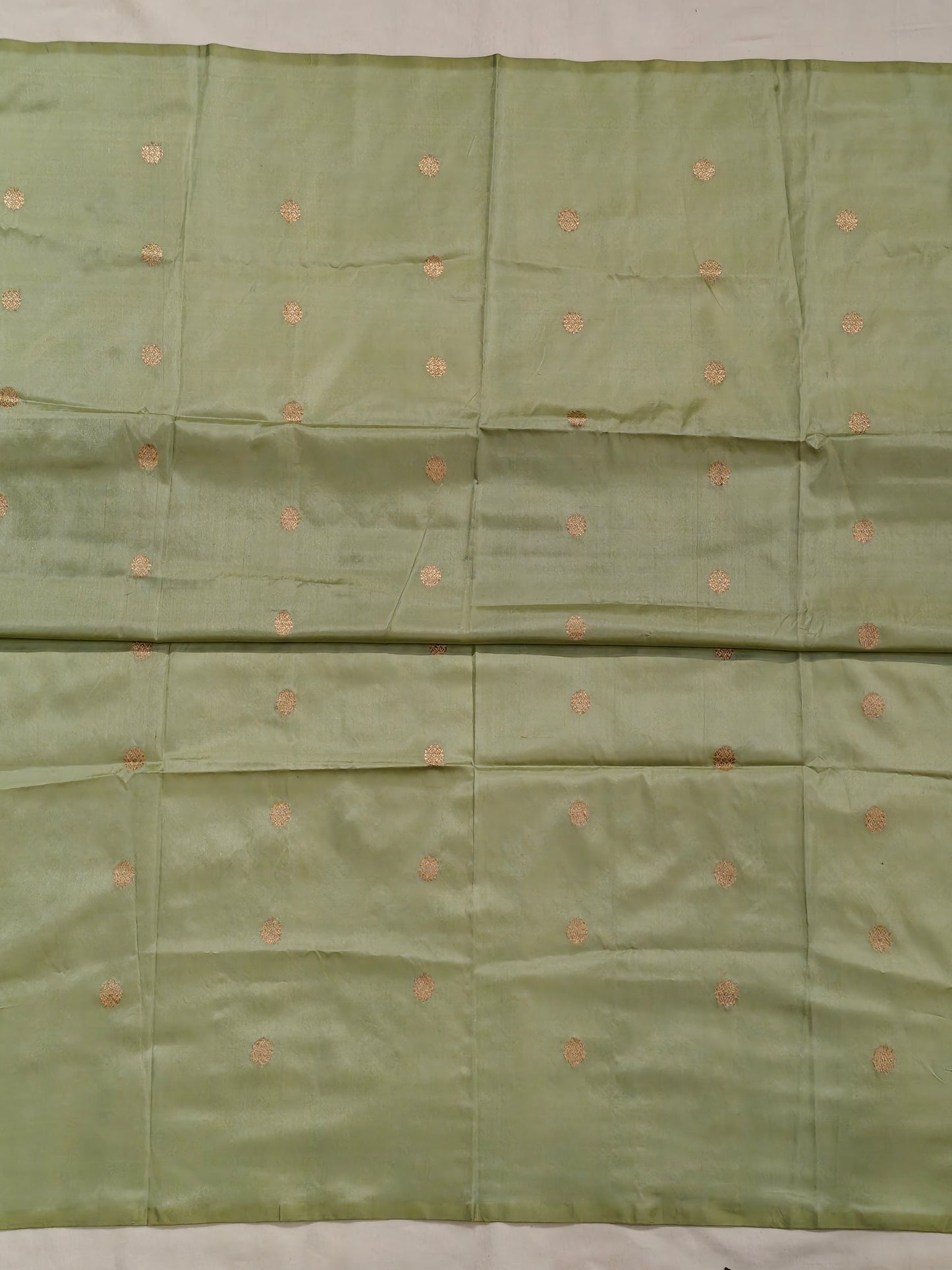 Pure katan silk handloom unstitched blouse piece