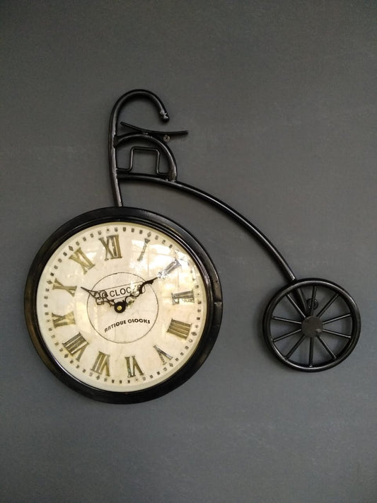 Retro Cycle Wall clock