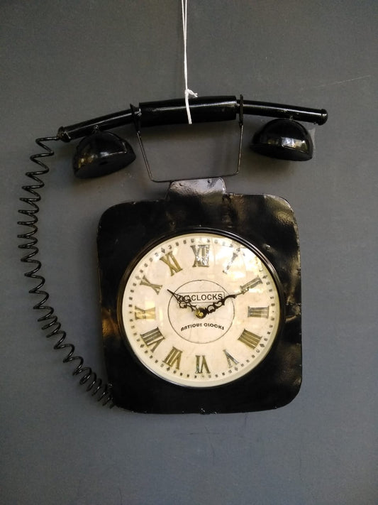 Vintage Telephone Wall Clock