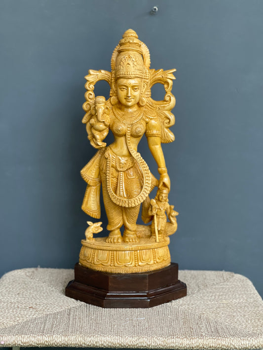 Parvati Ganesha statue
