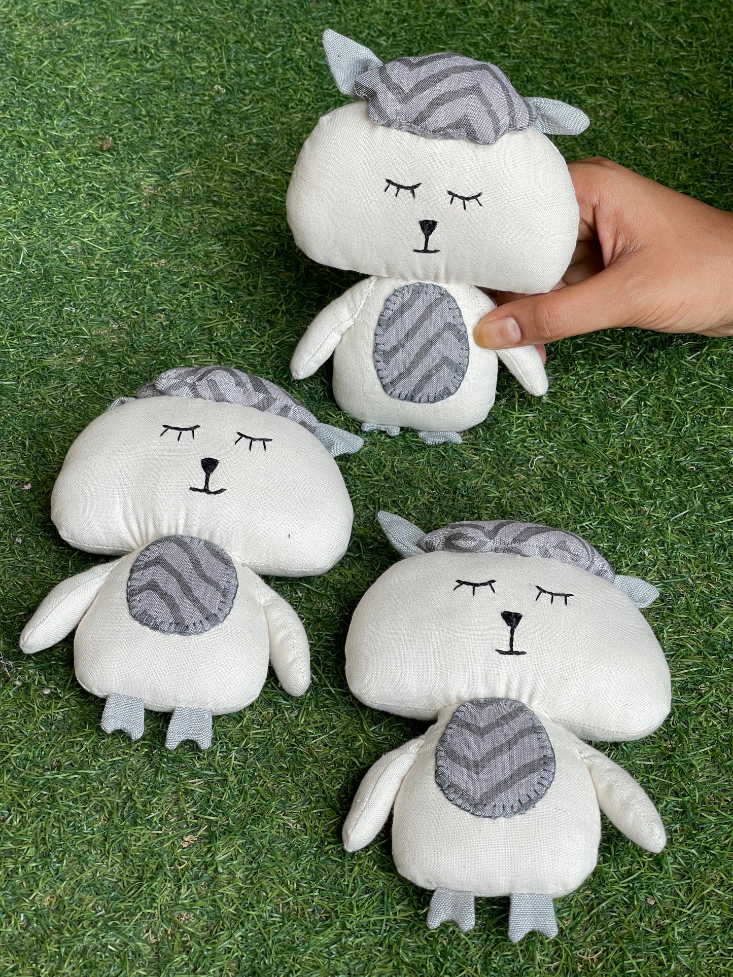 Sky play toy - Handmade cotton soft toy