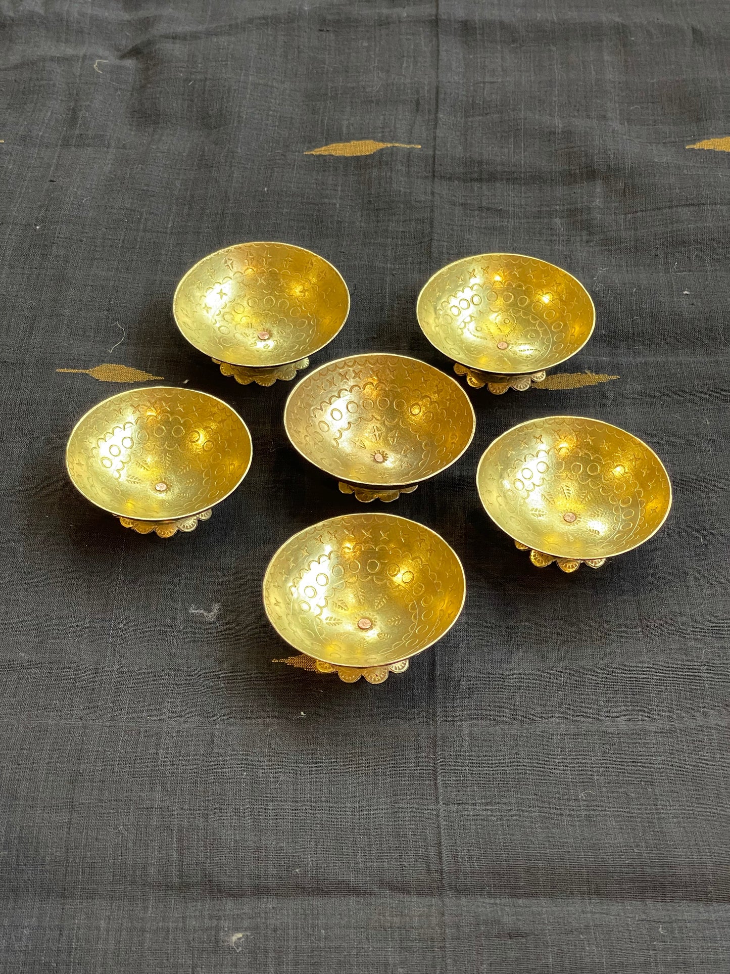 Brass handcrafted katori
